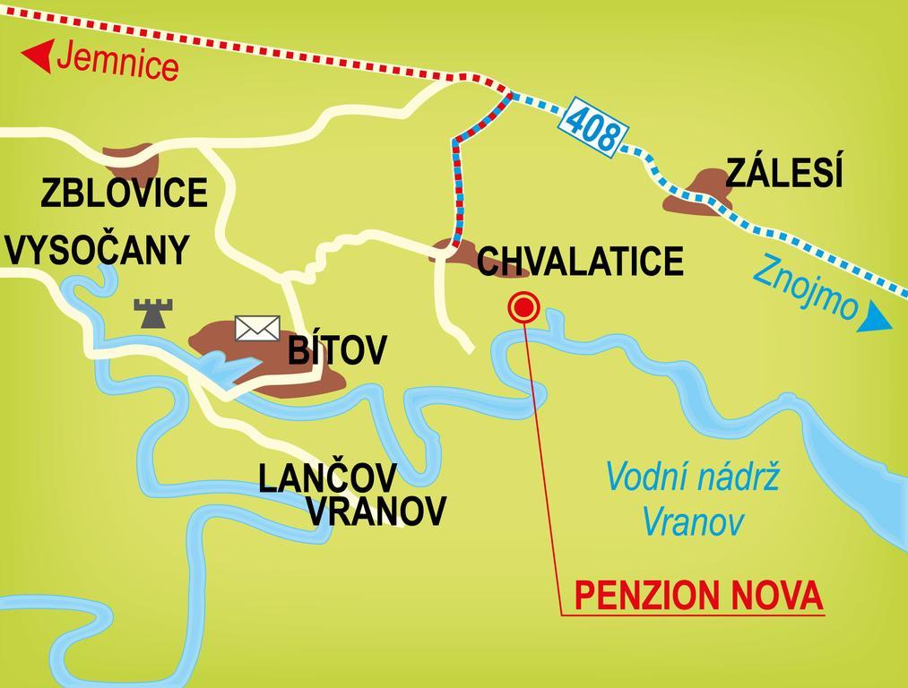 Penzion Nova Stitary 外观 照片